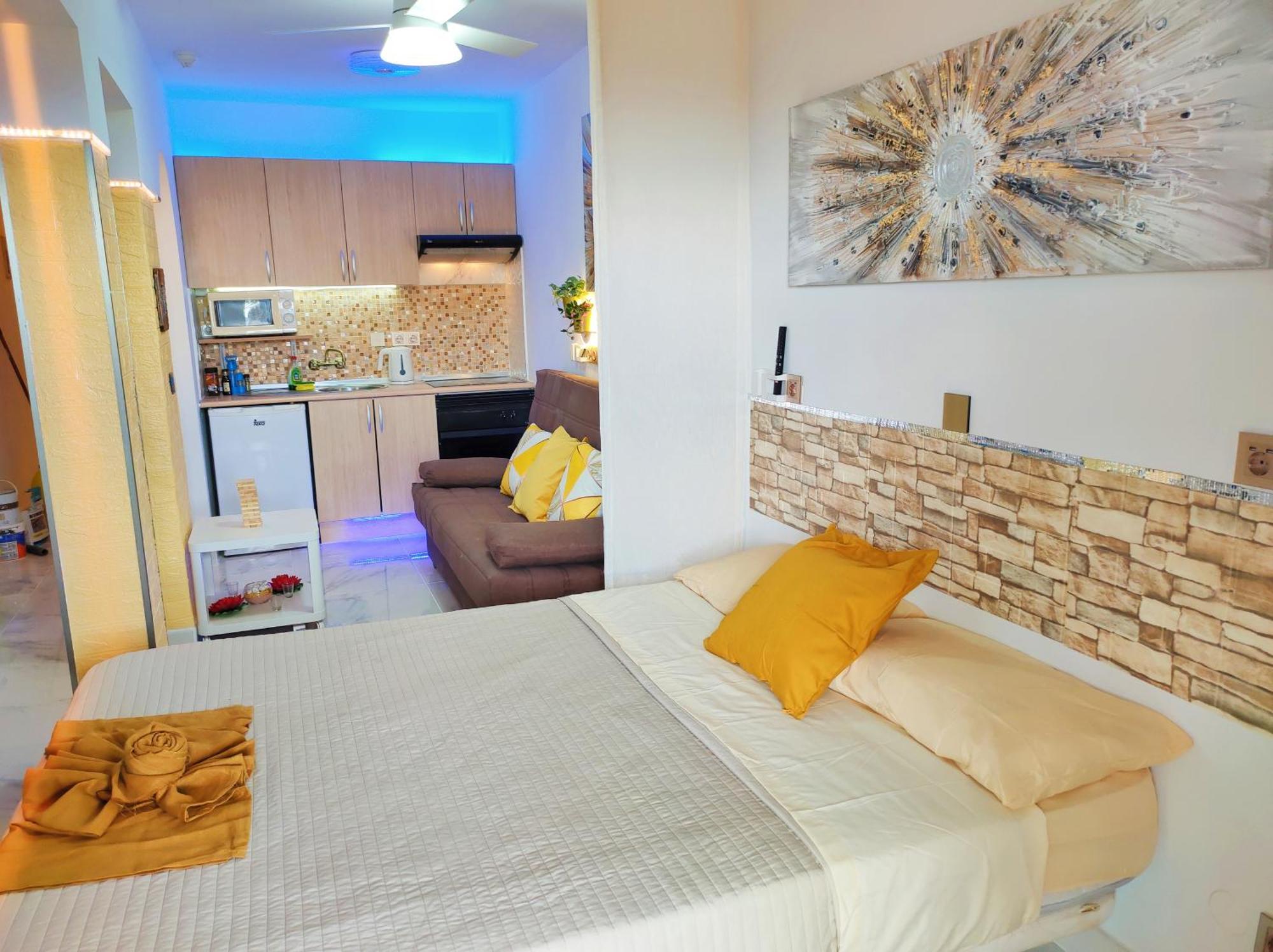 Lovely Apartment Top Views, Heated Pool, Great Location Сан Мигел де Абона Екстериор снимка