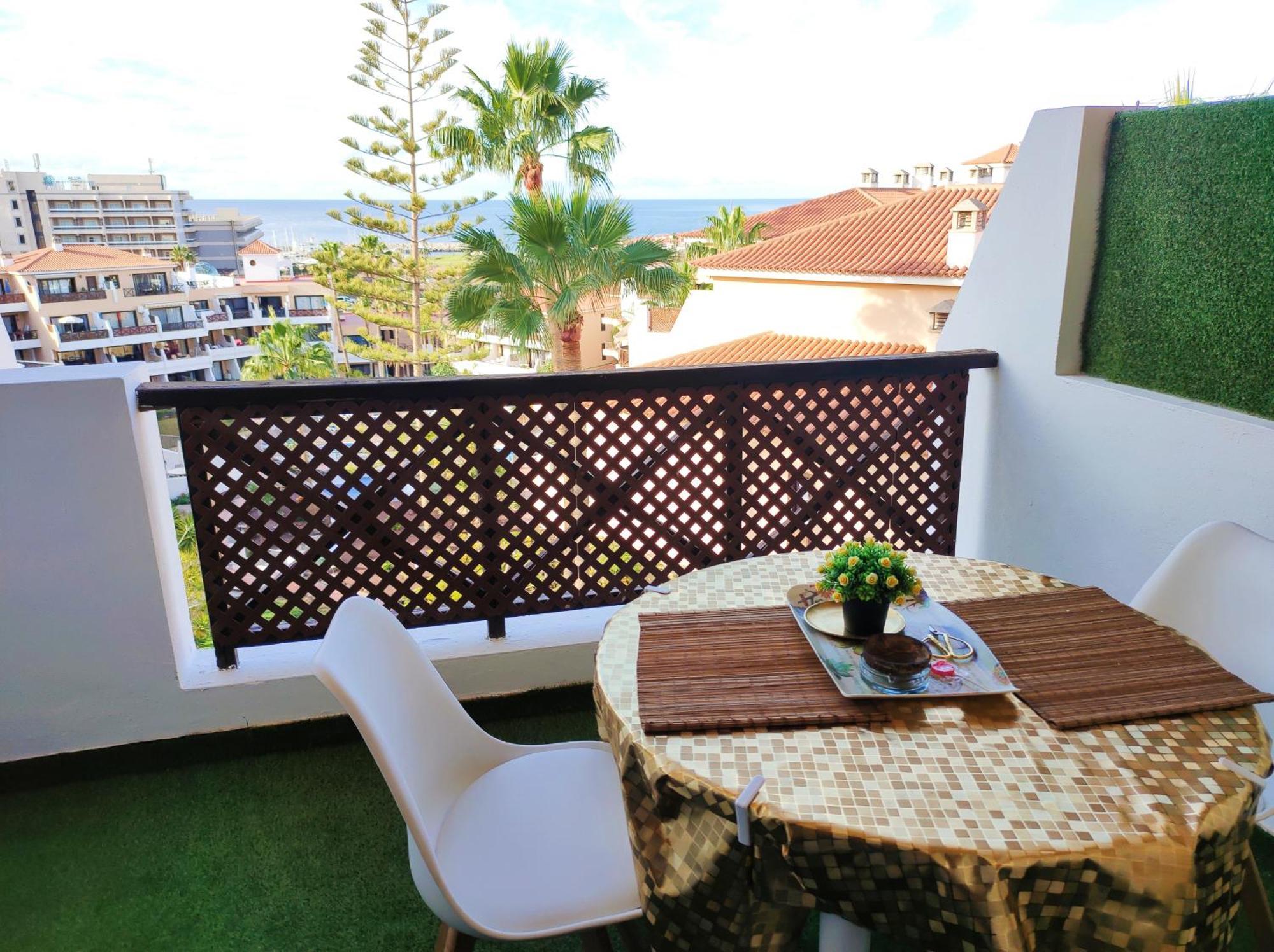 Lovely Apartment Top Views, Heated Pool, Great Location Сан Мигел де Абона Екстериор снимка