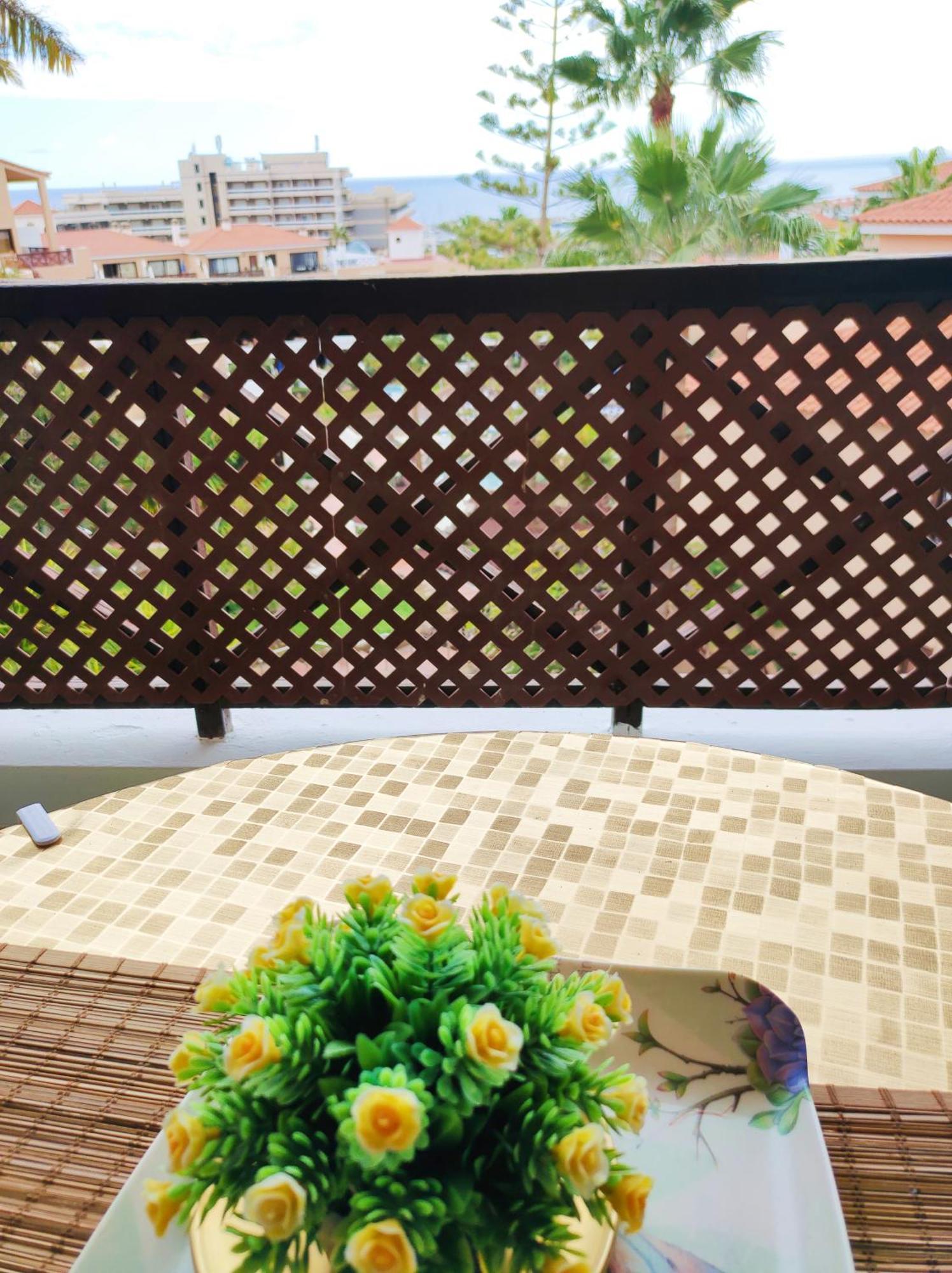 Lovely Apartment Top Views, Heated Pool, Great Location Сан Мигел де Абона Екстериор снимка